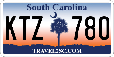 SC license plate KTZ780
