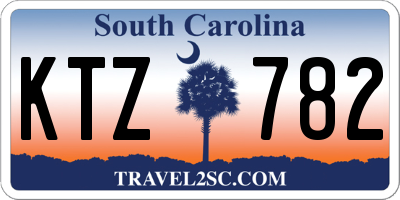 SC license plate KTZ782