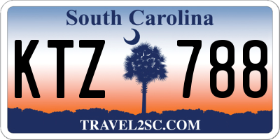 SC license plate KTZ788