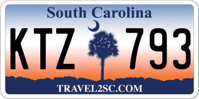 SC license plate KTZ793