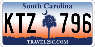 SC license plate KTZ796