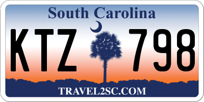 SC license plate KTZ798