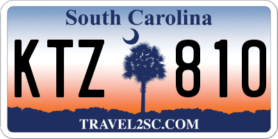 SC license plate KTZ810