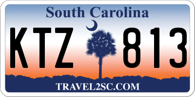 SC license plate KTZ813