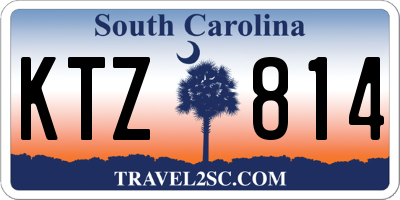 SC license plate KTZ814