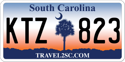 SC license plate KTZ823