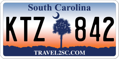 SC license plate KTZ842