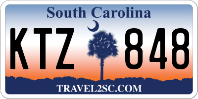 SC license plate KTZ848