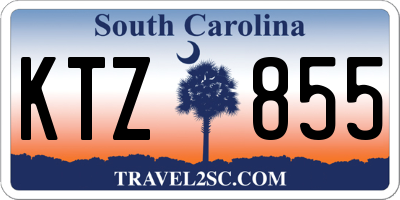 SC license plate KTZ855