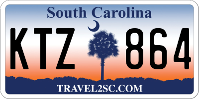SC license plate KTZ864