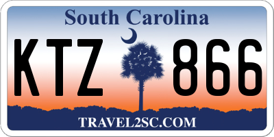 SC license plate KTZ866
