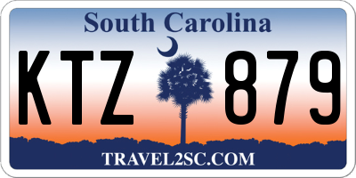 SC license plate KTZ879