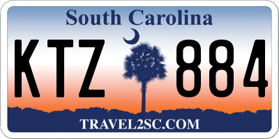 SC license plate KTZ884