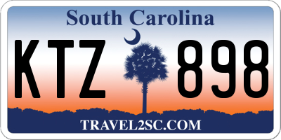 SC license plate KTZ898