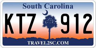 SC license plate KTZ912