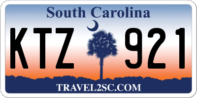 SC license plate KTZ921