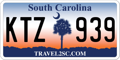 SC license plate KTZ939
