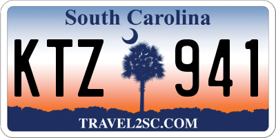 SC license plate KTZ941