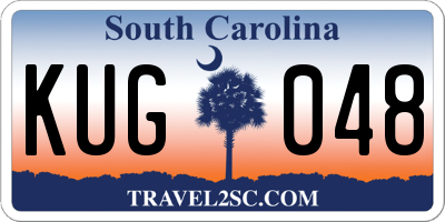 SC license plate KUG048