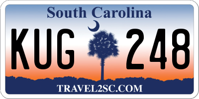 SC license plate KUG248