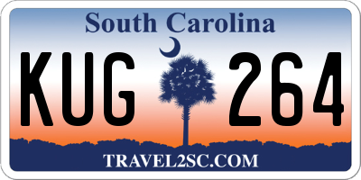 SC license plate KUG264