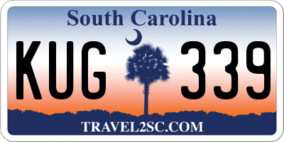 SC license plate KUG339