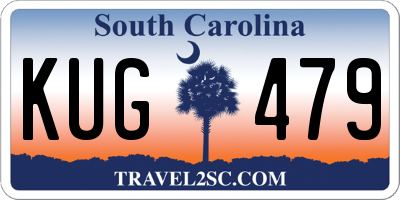 SC license plate KUG479