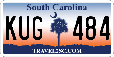SC license plate KUG484
