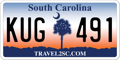 SC license plate KUG491