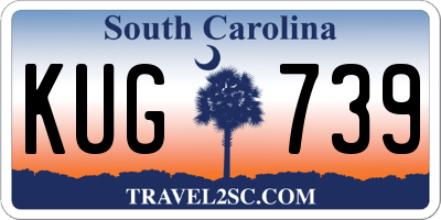 SC license plate KUG739