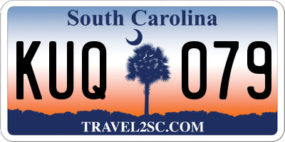 SC license plate KUQ079