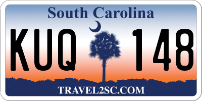 SC license plate KUQ148