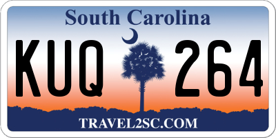 SC license plate KUQ264