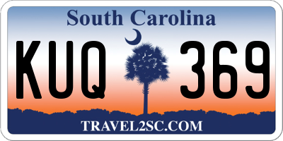 SC license plate KUQ369