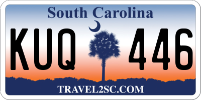 SC license plate KUQ446