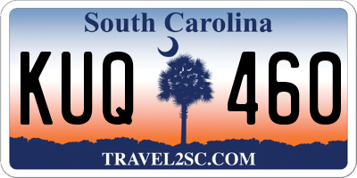 SC license plate KUQ460