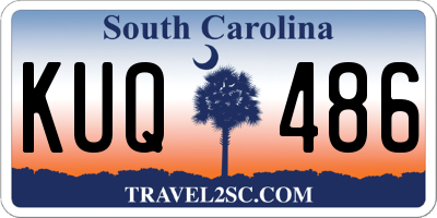 SC license plate KUQ486