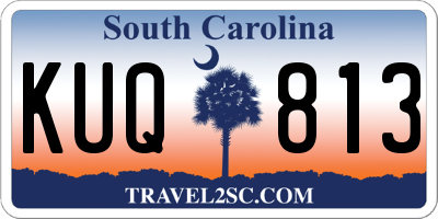 SC license plate KUQ813