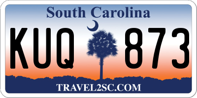SC license plate KUQ873