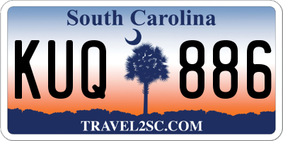 SC license plate KUQ886