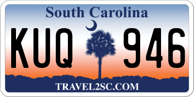 SC license plate KUQ946
