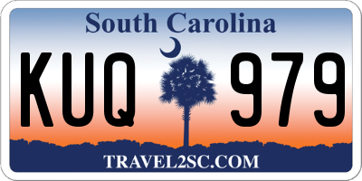 SC license plate KUQ979