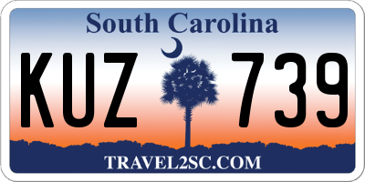 SC license plate KUZ739