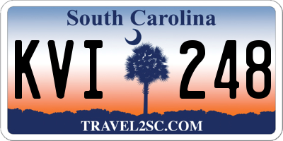 SC license plate KVI248