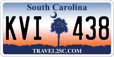 SC license plate KVI438