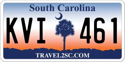 SC license plate KVI461