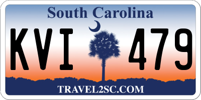 SC license plate KVI479