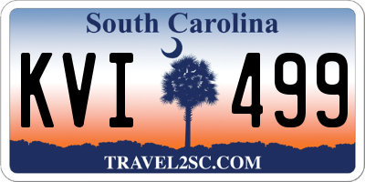 SC license plate KVI499