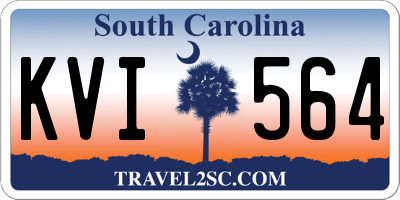 SC license plate KVI564