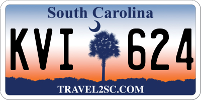 SC license plate KVI624
